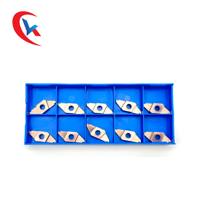 TKF16L200-S16 ঘূর্ণমান lathes স্লট প্রস্থ 1.0-3.0mm PVD আবরণ প্রক্রিয়াকরণ কার্বাইড গ্রুভিং সন্নিবেশের জন্য