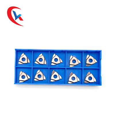 TGF32L100 3 কাটিং এজ পিভিডি লেপ বাম হাতের ছুরি কার্বাইড গ্রুভিং ইনসার্ট