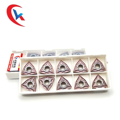 WNMG080404-MA PVD লেপ কার্বাইড মিলিং ইনসার্ট স্টেইনলেস স্টীল ফিনিশিং