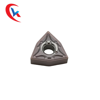 WNMG080404-MA PVD লেপ কার্বাইড মিলিং ইনসার্ট স্টেইনলেস স্টীল ফিনিশিং