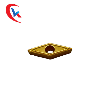 VBMT110304-HQ ইস্পাত টংস্টেন কার্বাইড সন্নিবেশের জন্য হলুদ রাসায়নিকভাবে প্রলিপ্ত বোরিং সন্নিবেশ