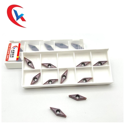 VBMT110304-MV ভৌত আবরণ টুংস্টেন কার্বাইড 2টি কাটিং এজ সহ সন্নিবেশ