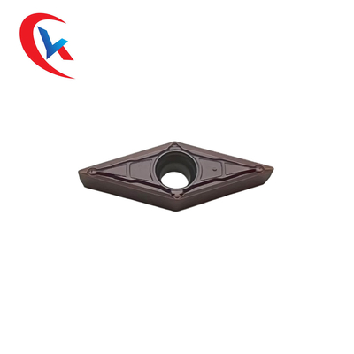 VBMT160404-MV স্টেইনলেস স্টীল ফিনিশিং টংস্টেন কার্বাইড সন্নিবেশ PVD আবরণ