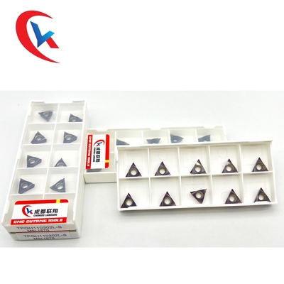 TPGH110302L-S Pvd আবরণ 60° কাটিং এজ অ্যাঙ্গেল সহ টংস্টেন কার্বাইড সন্নিবেশ