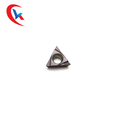 TPGH110302L-S Pvd আবরণ 60° কাটিং এজ অ্যাঙ্গেল সহ টংস্টেন কার্বাইড সন্নিবেশ