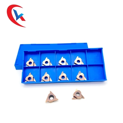 GBA43R100 ব্রোঞ্জ ভৌত আবরণ তিনটি কাটিং প্রান্ত কাটা এবং স্লটিং টুল কার্বাইড গ্রুভিং সন্নিবেশ