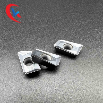 APMT1604PDER-M2 শোল্ডার মিলিং ইনসার্ট প্রসেসিং স্টিল পার্টস, স্টেইনলেস স্টিল কার্বাইড মিলিং ইনসার্ট