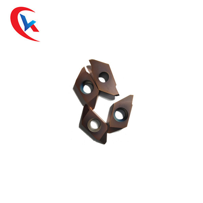 HRA 91.8 ব্রোঞ্জ লেপ থ্রেড কাটার TTPS60FR4B কার্বাইড ব্লেড টার্নিং টাংস্টেন কার্বাইড সন্নিবেশ