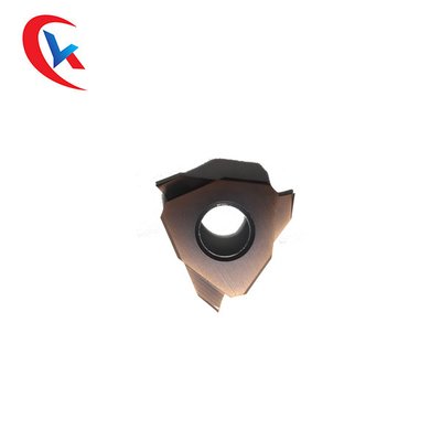 TGF32R075-R0.375 বৃত্তাকার খাঁজ ত্রিভুজ অগভীর খাঁজ ক্লিপ স্প্রিং স্লটিং কাটার কার্বাইড গ্রুভিং সন্নিবেশ