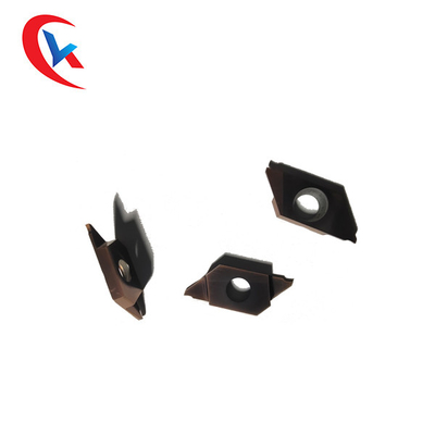 স্বয়ংক্রিয় লেদ CTP সিরিজ সরঞ্জাম কার্বাইড গ্রুভিং সন্নিবেশের জন্য ডবল প্রান্ত ব্রোঞ্জ আবরণ