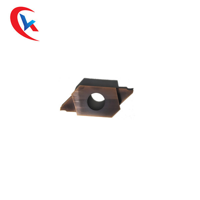 স্বয়ংক্রিয় লেদ CTP সিরিজ সরঞ্জাম কার্বাইড গ্রুভিং সন্নিবেশের জন্য ডবল প্রান্ত ব্রোঞ্জ আবরণ