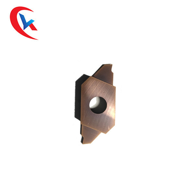 মেটাল লেদ টংস্টেন কার্বাইড CTPA10ELK পরিধান প্রতিরোধী HRC 35 - 50 কার্বাইড গ্রুভিং সন্নিবেশ
