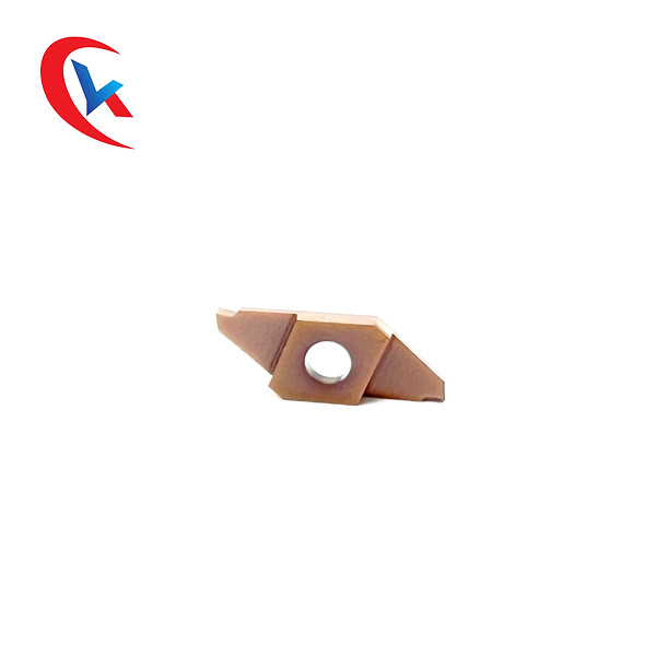 TKF16R200-S কার্বাইড গ্রুভিং ইনসার্টস এইচআরএ 91.8 হার্ডনেস হাল্কা গ্রে কালার সহ