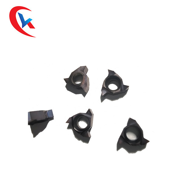 CNC কার্বাইড ইনসার্ট থ্রেডিং টুল NC ব্লেড 06NRA60 92 HRC মেটাল লেথের জন্য