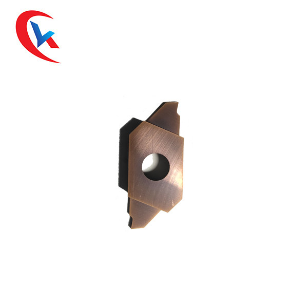 মেটাল লেদ টংস্টেন কার্বাইড CTPA10ELK পরিধান প্রতিরোধী HRC 35 - 50 কার্বাইড গ্রুভিং সন্নিবেশ