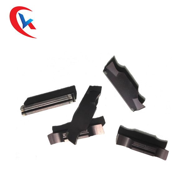CNC গ্রুভিং টংস্টেন কার্বাইড HRA 93 MGGN400-Q-7 প্রলিপ্ত কার্বাইড গ্রুভিং সন্নিবেশ